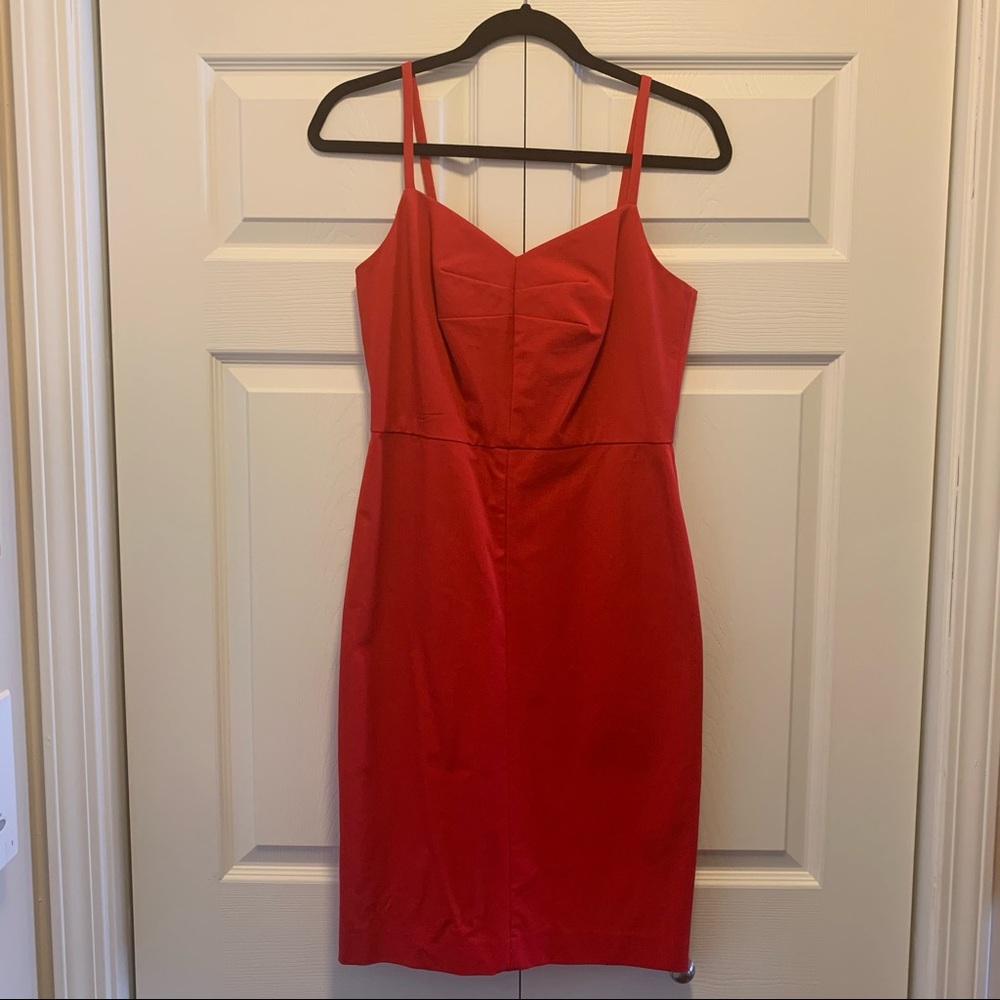 NWT Banana Republic Bi-Stretch Sloan Strappy Cami Sheath Dress, size 6
